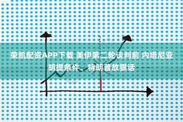 荣凯配资APP下载 美伊第二轮谈判前 内塔尼亚胡提条件、特朗普放狠话